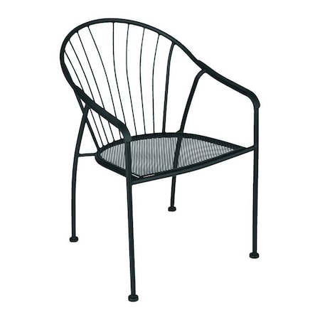 Living Accents Stack Chair Winston Blk RXAC-1803C